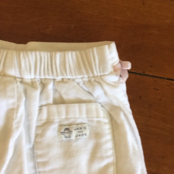 Janie and Jack soft white pant 12 months 18 months - Picture 5 of 5